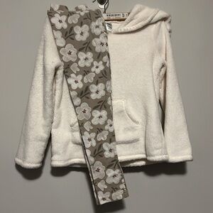 Carter Kids Size 8 Hoodie and leggings set